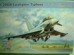 1/72　ＥＦ-2000Ｂ　Eurofighter Typhoon 　ユーローファイターＥＦ-2000Ｂ　タイフーン　
