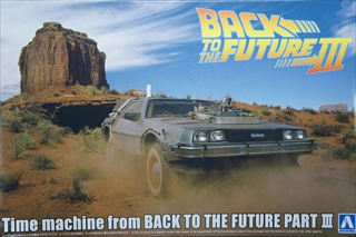 1/24 バック・トゥ・ザ・フューチャー PartIII タイムマシン 「ムービーメカ No.BT-03」
