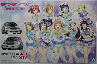 1/24 痛車 No.02 ラブライブ!サンシャイン!! GRB インプレッサ WRX STI '10(スバル)