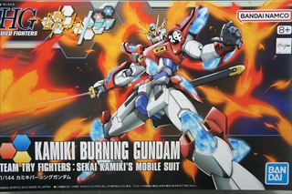 1/144 HGBF カミキバーニングガンダム (ガンダムビルドファイターズトライ)