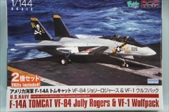 1/144@AJCR F-14A gLbg VF-84 W[W[X & VF-1 EtpbN 2@Zbg