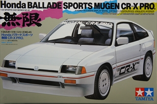 1/24 Honda バラード スポーツ 無限 CR-X PRO. 「スポーツカーシリーズ No.45」