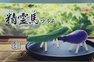 1/1 精霊馬(しょうりょううま)プラモ キュウリとナス