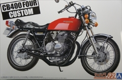 1/12�@�z���_ CB400 CB400FOUR '76 �J�X�^���@�u�U�E�o�C�N No.22�v