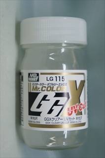 クレオス Mr.カラー GGX 塗料 LG115 クリアー UVカット 半光沢