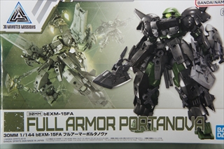 1/144 bEXM-15FA フルアーマーポルタノヴァ 「30 MINUTES MISSIONS」