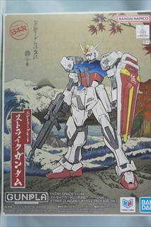 1/144�@ENTRY GRADE�@GAT-X105�@�X�g���C�N�K���_���@�i�����G�p�b�P�[�WVer.�j�@�u�@����m�K���_��SEED�v