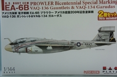 1/144�@�A�����J�C�R �d�q��@ EA-6B �v���E���[ �A�����J����200�N�L�O�h���@ 2�@�Z�b�g