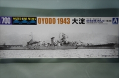 1/700　日本軽巡洋艦　大淀　おおよど　1943　「ウォーターライン　」