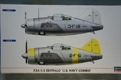 1/72　F2A-1/2　BUFFALO　U.S.NAVY COMBO
