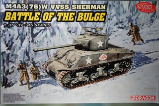 1/35　M4A3(76)W　VVSS SHERMAN  BATTLE OF THE BULCE '39-'45シャーマン