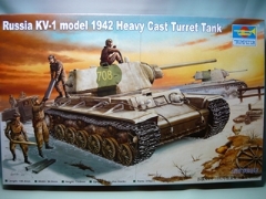 1/35　Russian KV-1 model 1942 Heavy Cast Turret Tank
