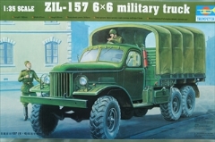 1/35　ZIL-157  6x6 military trusk　　ZIL-157 6×6 ミリタリートラック 