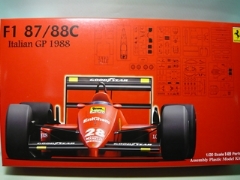 1/20　フェラーリ　F1　87/88C　 イタリアンGP'88　スケルトンボディ　GPシリーズ　SPOT-9 