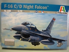 1/72　F-16 C/D NIGHT FALCON　　　　　ＩＴＡＬＥＲＩ　Ｎｏ188