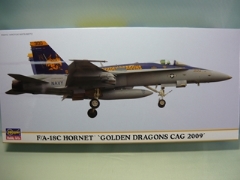 1/72　F/A-18Cホーネット“ゴールデンドラゴンズCAG 2009”