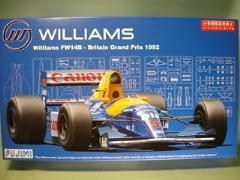 1/20 ウイリアムズ・ルノーＦW14Bルノー  イギリスグランプリ仕様 1992 　GPシリーズ　No.17 
