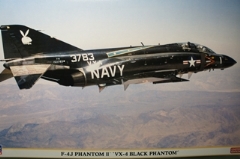 1/48　F-4J ファントム II　“VX-4 ブラック ファントム”