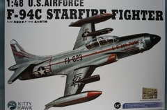 1/48 　Ｕ．Ｓ．ＡＩＲＦＯＲＣＥ　 F-94C スターファイア戦闘機