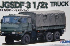 1/72　陸上自衛隊3 1/2t 大型トラック　ミリタリーシリーズNo.9　