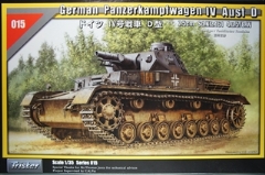 1/35 ドイツ　�W号戦車　Ｄ型　７．５ｃｍ　Ｓｄ．Ｋｆｚ．161　4.u.5/B.W