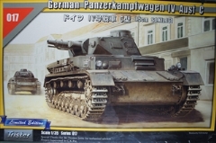 1/35 ドイツ　�W号戦車　Ｃ型　７．５ｃｍ　Ｓｄ．Ｋｆｚ．161