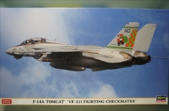 1/72 F-14A トムキャット　「VF-211 ファイティング チェックメイツ」