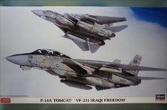 1/72 F-14A トムキャット　「VF-211 イラキ フリーダム」