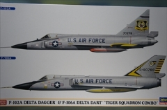 1/72　F-102A デルタダガー & F-106A デルタダート　「タイガースコードロン コンボ」