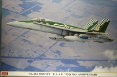 1/48　F/A-18A ホーネット　「R.A.A.F. 77SQ 70周年記念塗装」