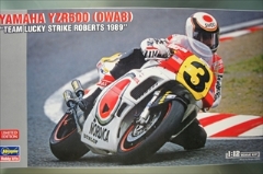 1/12　ヤマハ YZR500 (0WA8) 　「チーム ラッキーストライク ロバーツ 1989」 