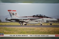 1/72　F/A-18F スーパー ホーネット 　「VFA-41 ブラックエーセス CAG」 