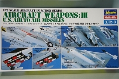 1/72　エアクラフト ウエポン III アメリカ空対空ミサイルセット 　「エアクラフトインアクションシリーズX72_3」