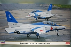 1/72 川崎 T-4　「ブルーインパルス 2014」 (2機セット) 