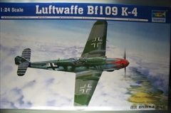 1/24　Ｌｕｆｔｗａｆｆｅ　Ｂｆ109　Ｋ-4　「ドイツ軍　メッサーシュミット　Ｂｆ109　Ｋ-4」