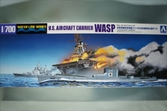 1/700　米国海軍 航空母艦 WASP（ワスプ） & 日本海軍 潜水艦 伊19　 「ウォーターライン 限定」
