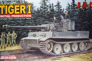 1/35  WW.II ドイツ軍 重戦車 ティーガーI 　TIGER I INITIAL PRODUCTIONS