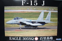 1/48 F15-J イーグル 第305飛行隊　百里基地 　「Ｆ15-Ｊ　ＥＡＧＬＥ　305SQ」 