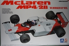 1/20 マクラーレン MP4/2B ’85 モナコグランプリ仕様　　「BEEMAX No.9」