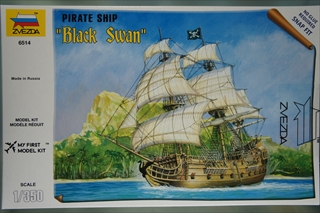 1/350 海賊船 ブラックスワン号　　Ｂｌａｃｋ　Ｓｗａｎ