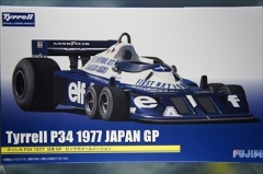 1/20　ティレルP34 1977 日本GP ロングホイールバージョン　#3ロニー・ピーターソン／#4パトリック・デュパイエ