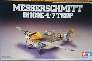 1/72@bT[V~bg Bf109 E-4/7 TROP@@@uEH[o[hRNV No.55v