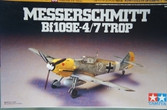 1/72　メッサーシュミット Bf109 E-4/7 TROP　　　「ウォーバードコレクション No.55」