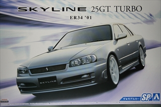 1/24 jbT ER34 XJCC25GT TURBO '01 JX^zC[@@uUEfJ[ No.rov 