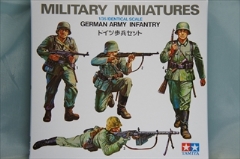 1/35 ドイツ歩兵セット　　「ミリタリーミニチュアシリーズ No.2」