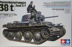 1/35 ドイツ軽戦車 38 (t) E/F型 　　「ミリタリーミニチュアシリーズ No.369」