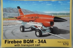1/72　BQM-34 ファイア・ビー高速標的機w/カート
