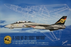 1/144　F-14D　VF-31　1997指令官機　ＮＫ100　（３機セット）