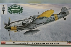 1/48　メッサーシュミット Bf109G-6 　「ユーティライネン」 w/フィギュア