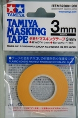 タミヤ マスキングテープ 3mm　　「マスキング No.208」